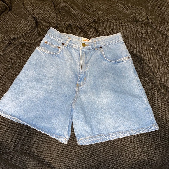 Vintage FD Blues Jean Shorts - Picture 3 of 5